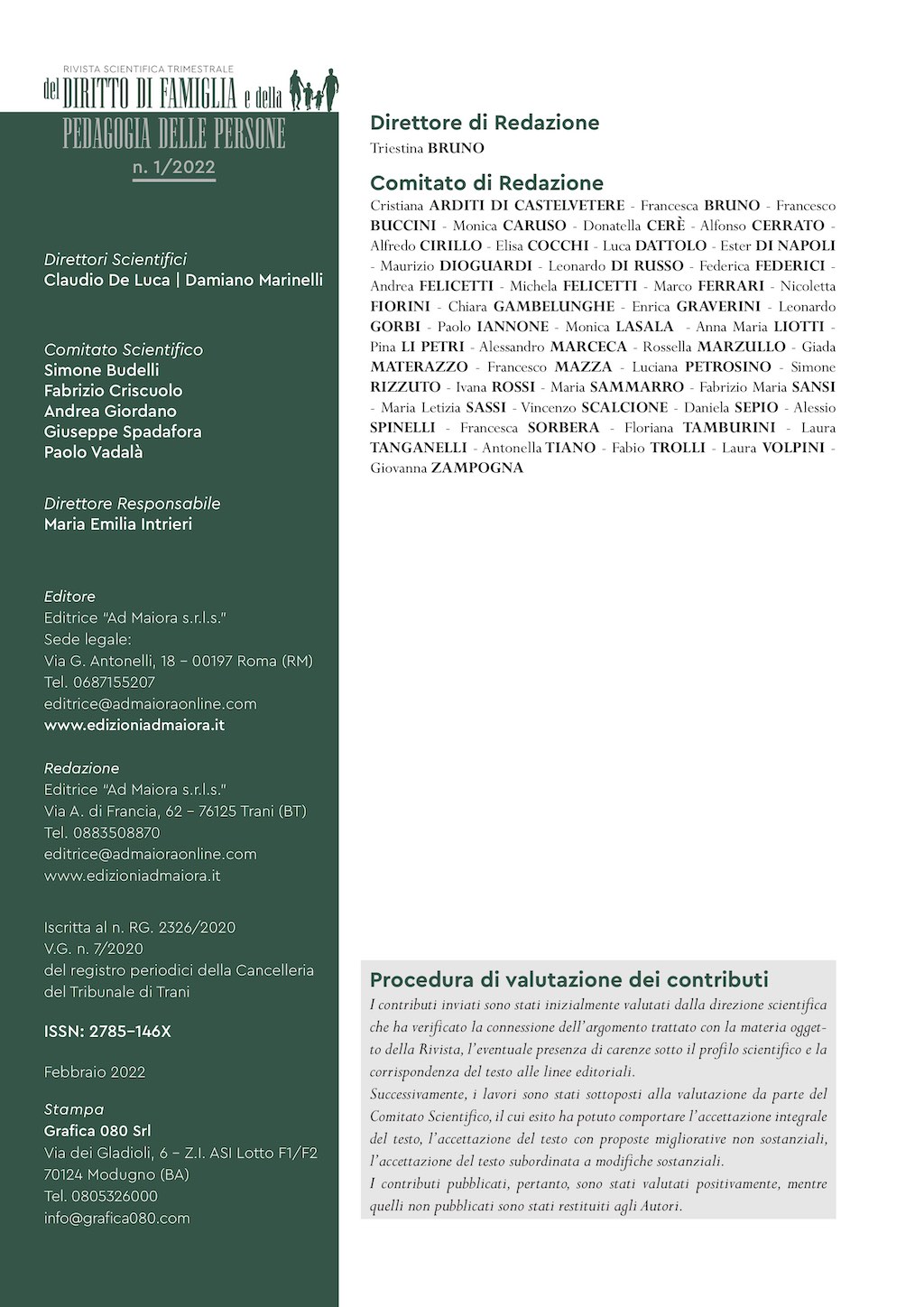 Pubblicazioni Accademiche